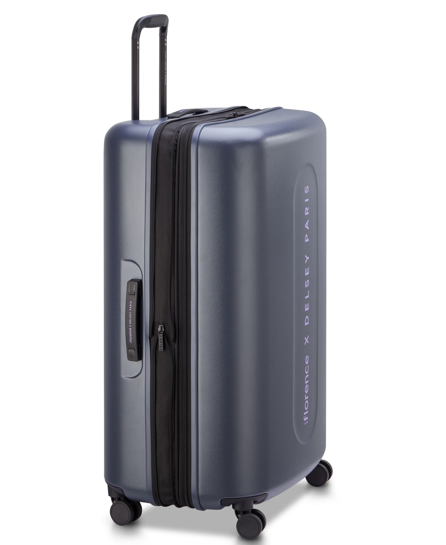 Чемодан florence by mills x Delsey Paris Catch Flights Large Check-in Spinner, цвет: Антрацитовый — фото 7