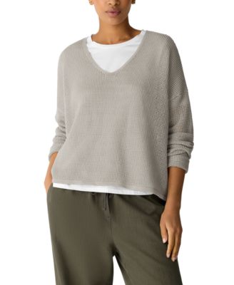 Women's V-Neck Sweater, Regular and Plus Size