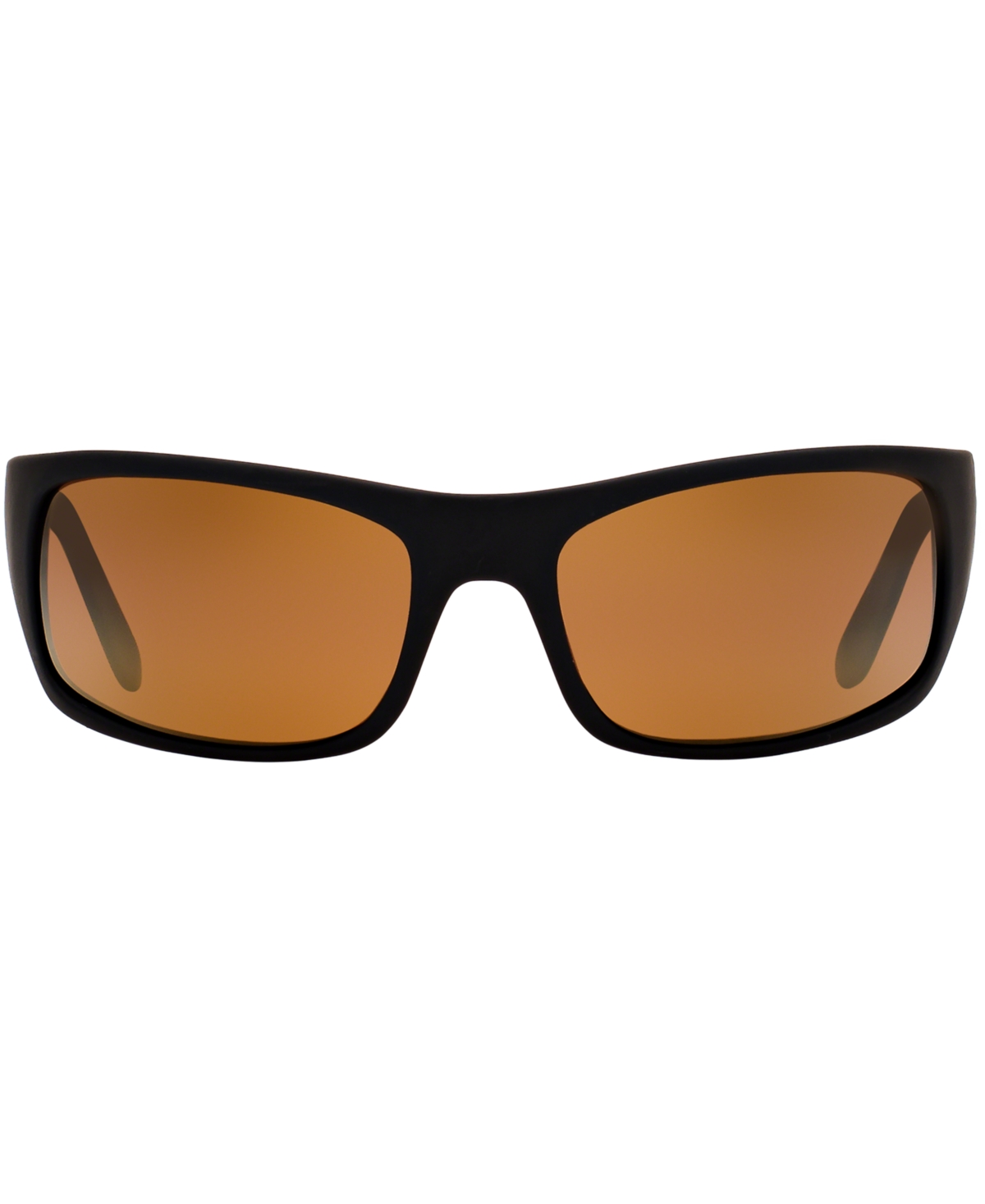 Shop Maui Jim Peahi Polarized Sunglasses , 202 In Black,brown
