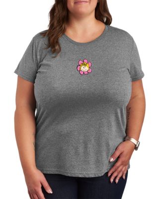 Plus Size Peanuts Sally Flower Graphic T-Shirt