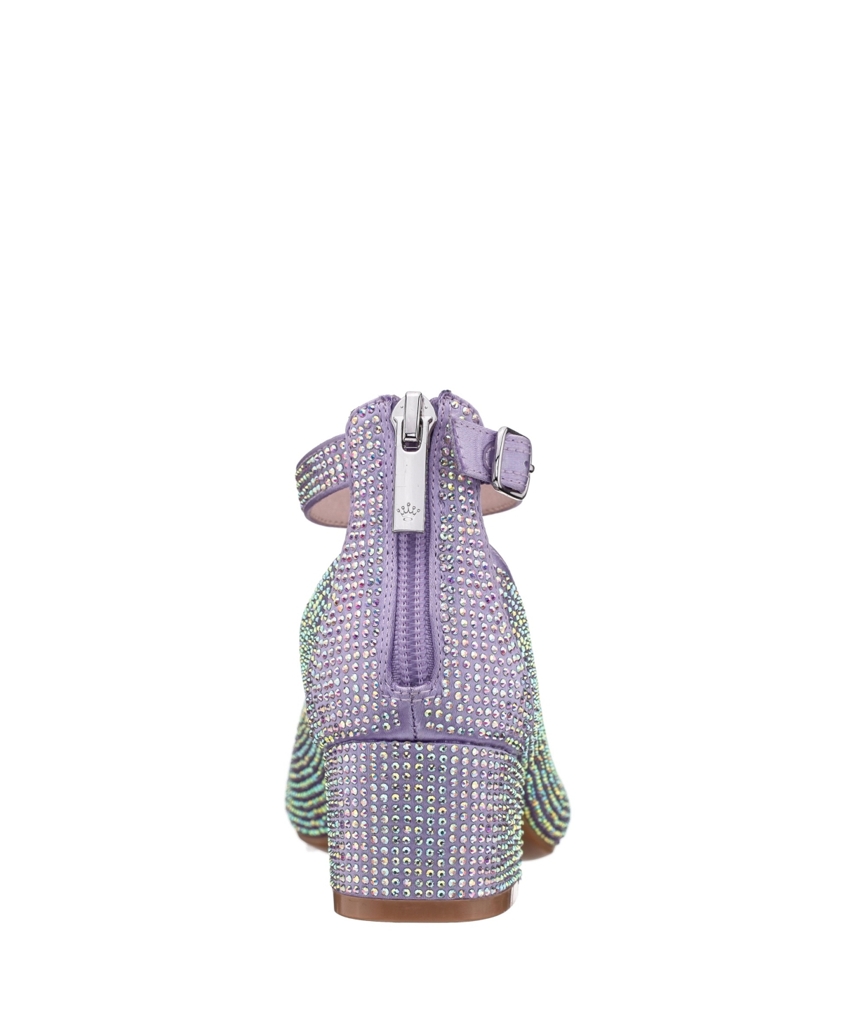Nina Girls LENNIE2 Light Rhinestone Dress Shoes