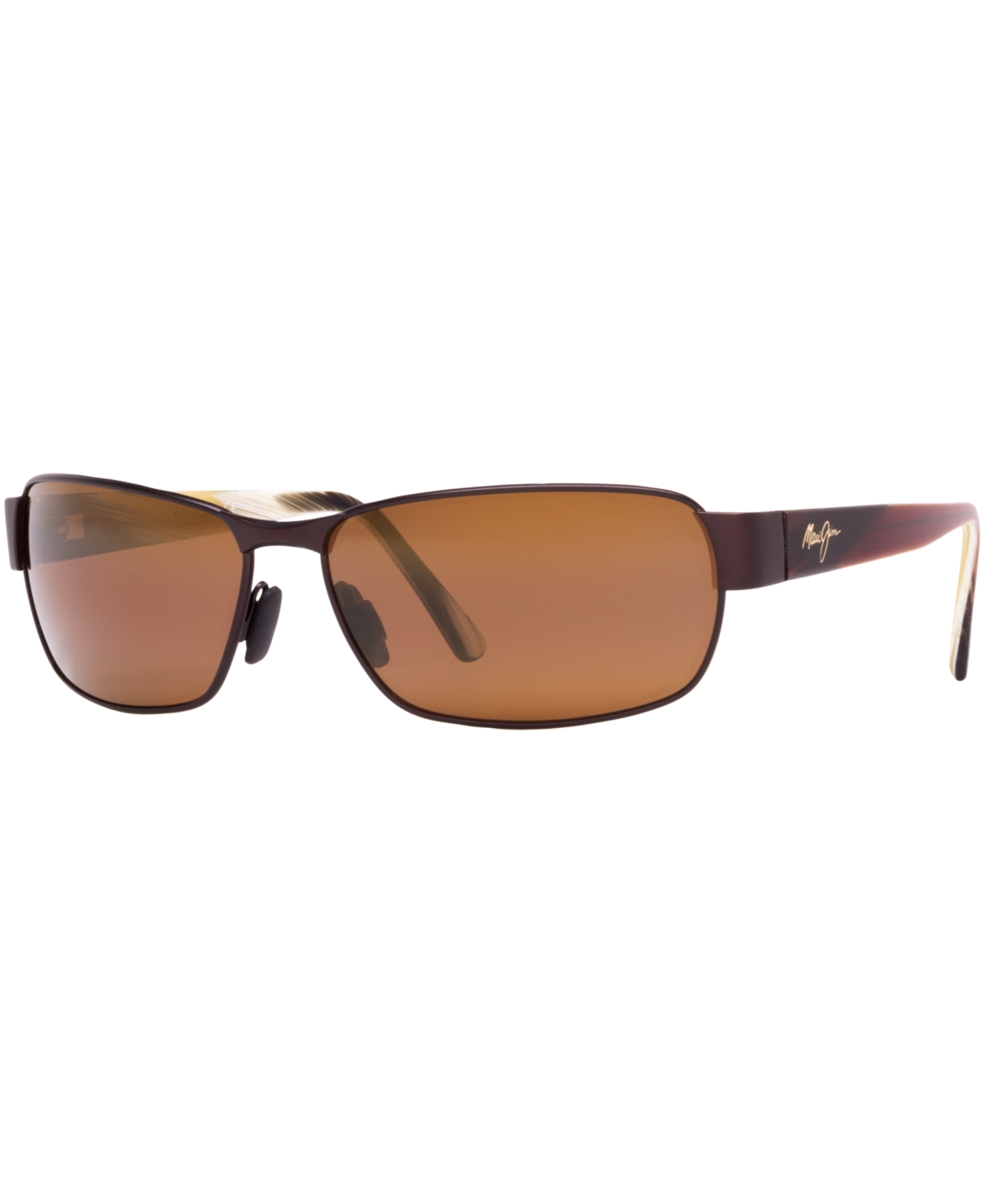 Polarized Black Coral Polarized Sunglasses , 249 - Black/Bronze