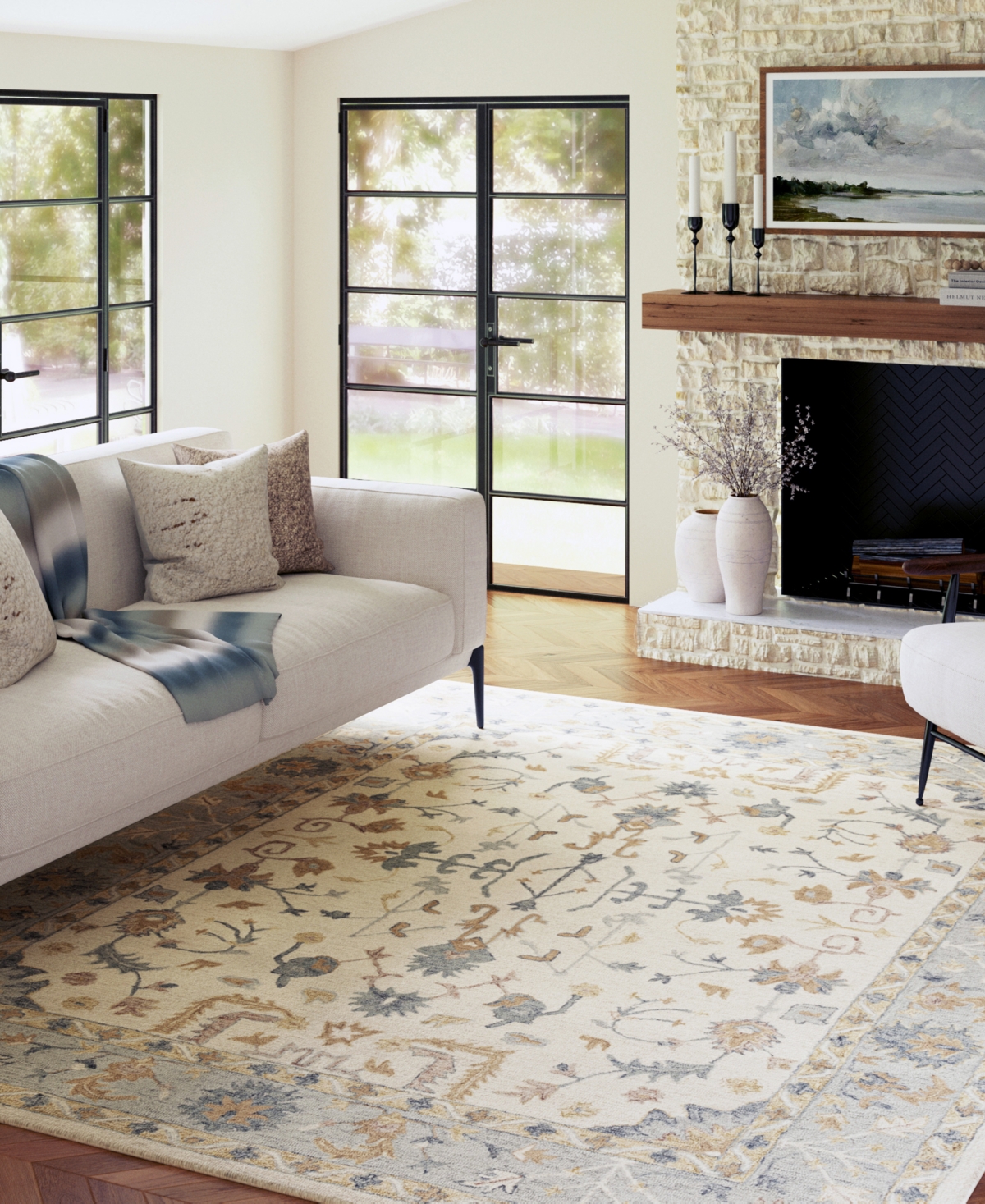 Lr Home Sophie Pal-775 5'x7'9" Area Rug