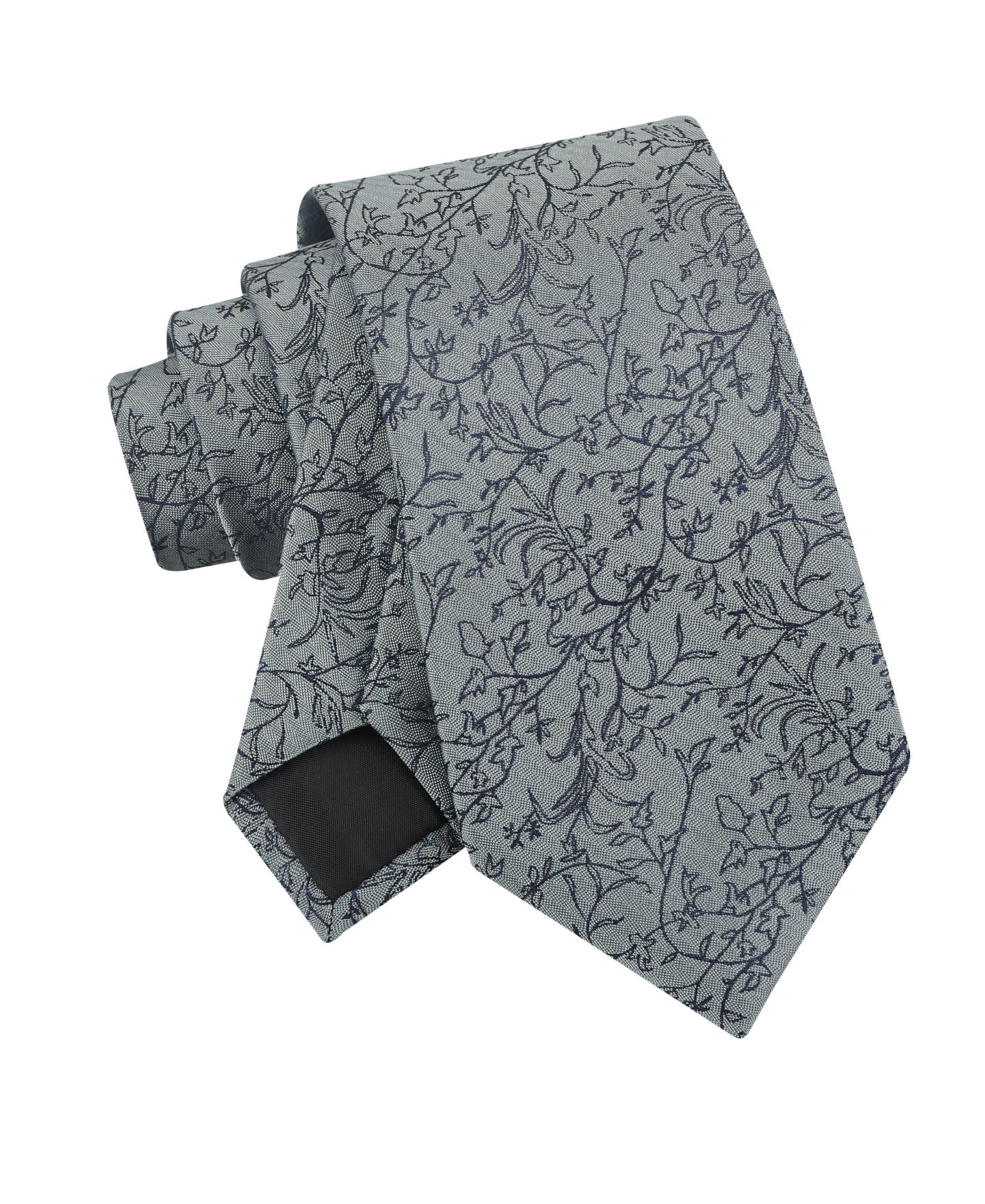 Мужской галстук Calvin Klein Thalia Floral Tie, цвет: Шалфейный — фото 4