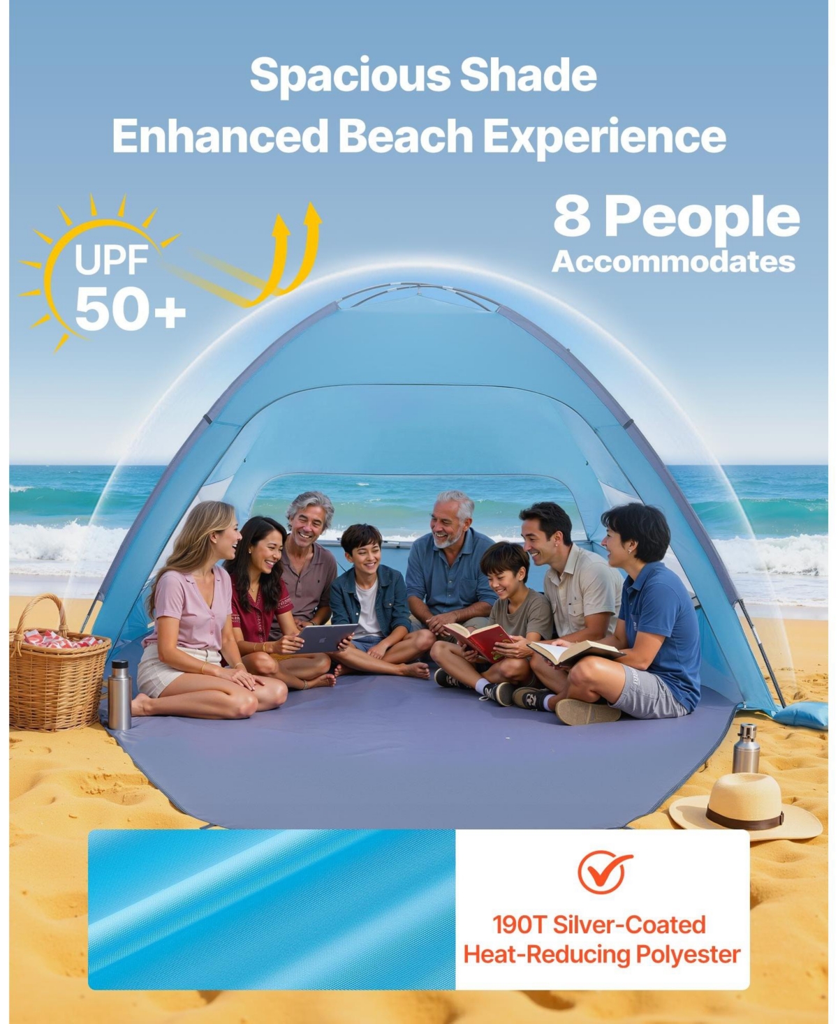 Cozito Beach Tent Sun Shelter