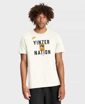 Men's Cream Pittsburgh Pirates Cooperstown Collection ‘70s Inspired T-Shirt