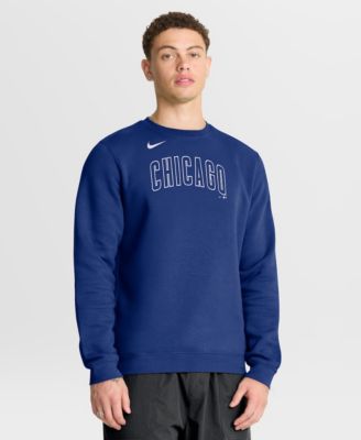 Men's Royal Chicago Cubs Primetime Wordmark Sweatshirt