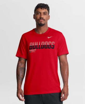 Men's Red Georgia Bulldogs Sideline Legend Dri-FIT T-Shirt