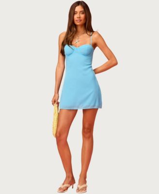 Women's Blue Mini Dresses | Macy's