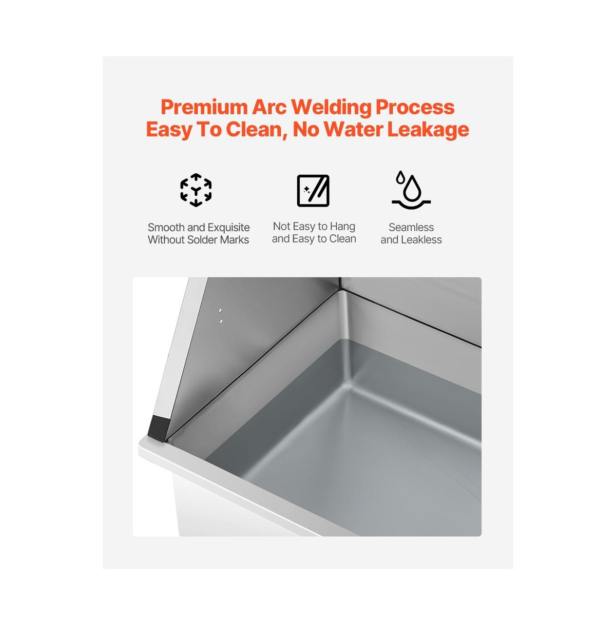 Ruie 34 inch Stainless Steel Dog Grooming Tub with Hot Cold Faucet and Storage Rack