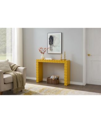 Turlock Wooden Console Table , Minimalist Sofa Table, Side Table, Entryway Table and Display Table