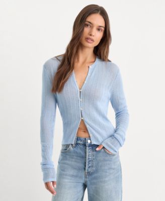 Women's Long-Sleeve Cardigan