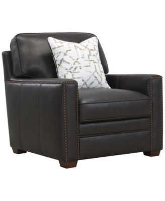 Gaspare 37" Leather Chair