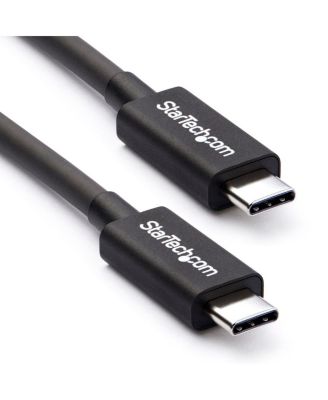 1.6' Thunderbolt 3 USB-C Cable, 40Gbps Data Throughput