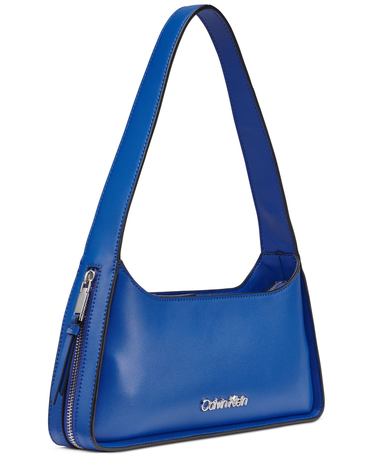 Женская сумка Calvin Klein Kyren Medium Shoulder Handbag, цвет: Синий — фото 3