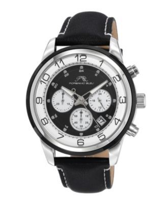 Men's Arthur Genuine Leather Band Watch 1091BARL