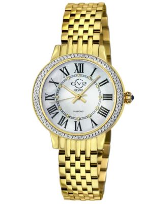 Women's Amalfi Swiss Quartz Diamond Silver Stainless Steel Bracelet Watch