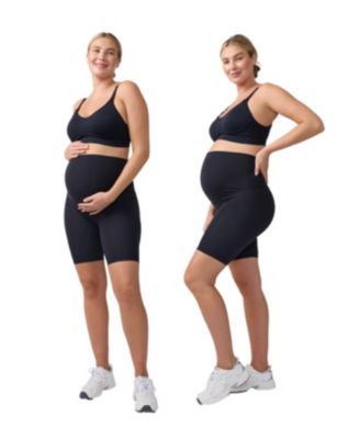 Maternity Ingrid + Isabel Contour Bike Short Bundle 2-Pack