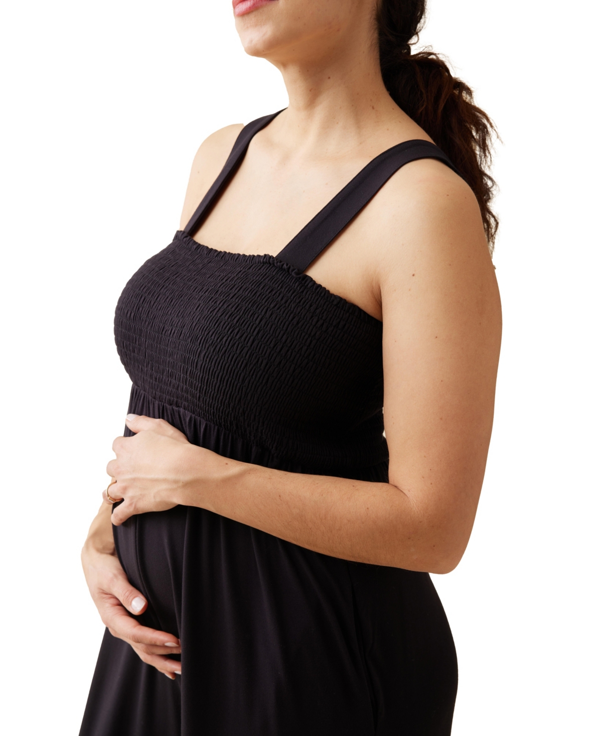Ingrid + Isabel Maternity Ingrid + Isabel A-Line Ruched Knit Dress