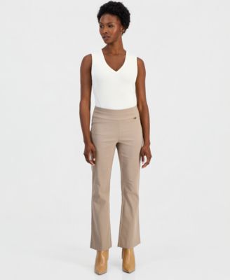 Petite Mid-Rise Bootcut Pants, Petite & Petite Short