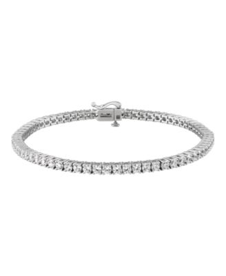 White Cubic Zirconia Tennis Bracelet (8-5/8 ct. t.w.) in Sterling Silver