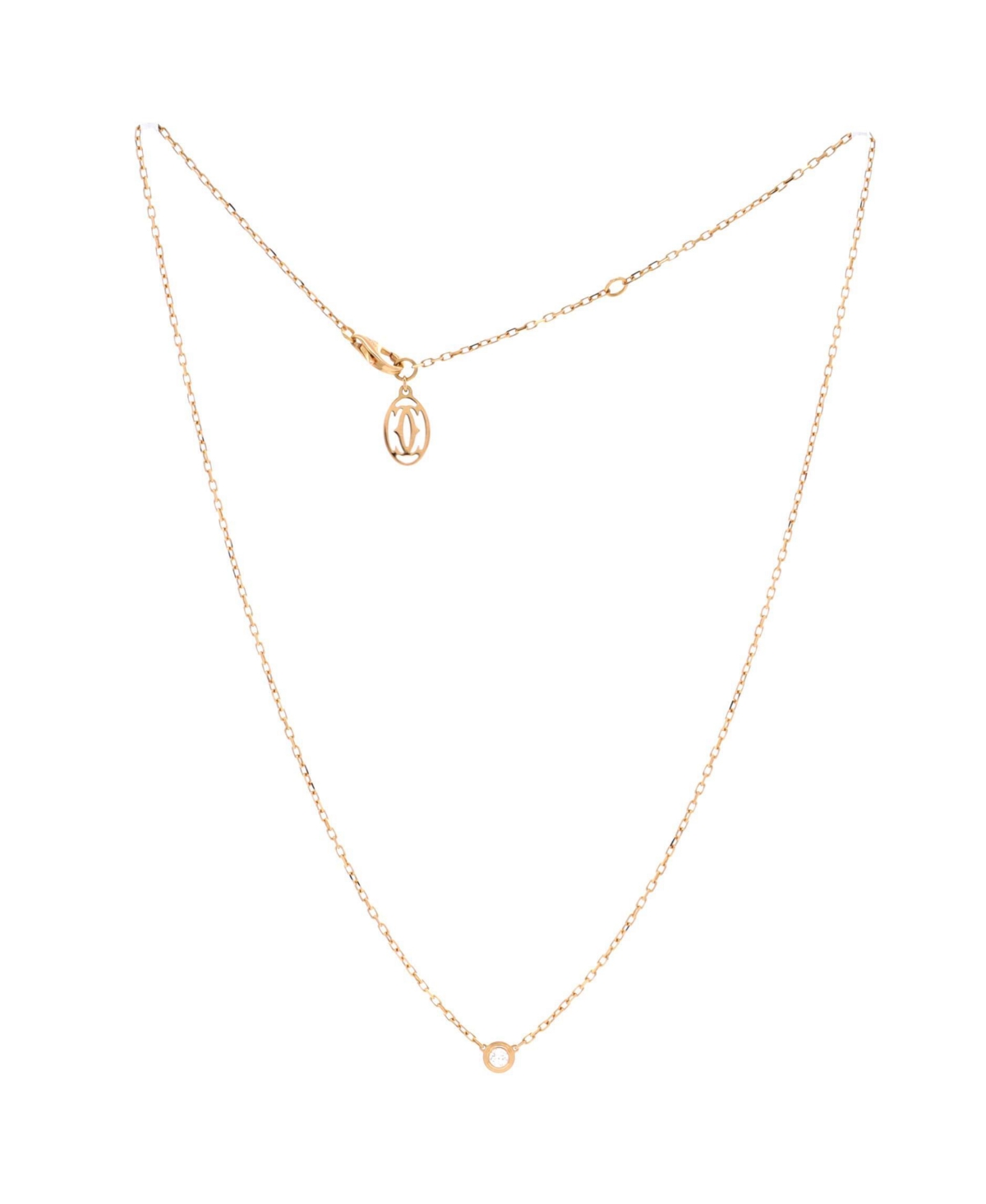 Pre-Owned Cartier D'Amour Pendant Necklace