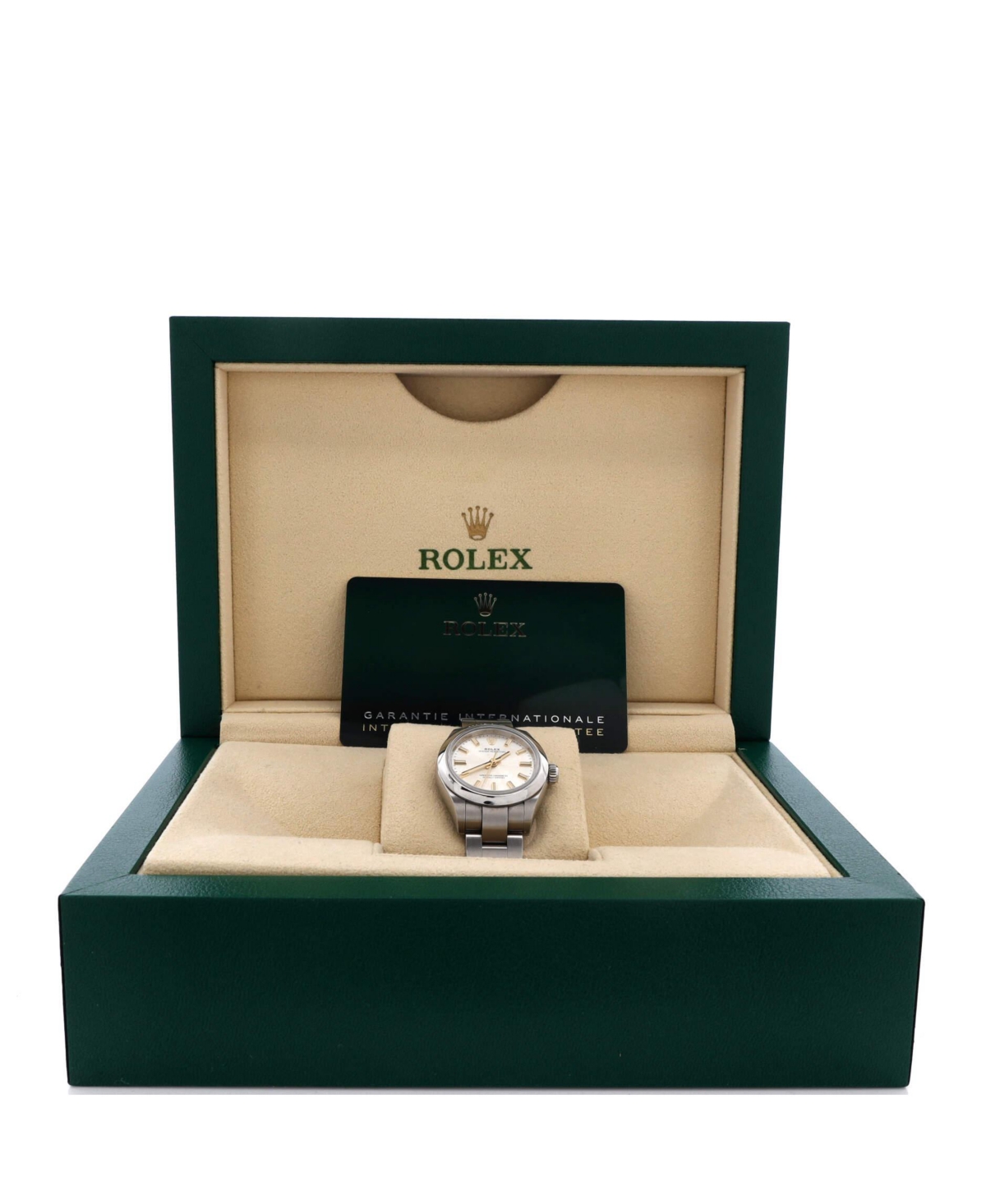 Pre-Owned Rolex Oyster Perpetual Automatic Watch in Stainless Steel 28mm