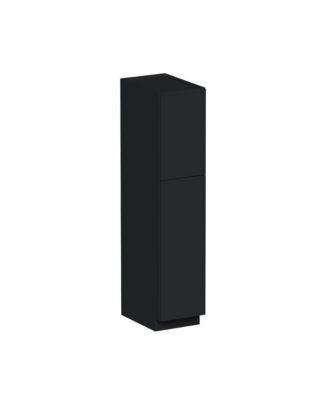 84 Inch Hight Pantry Cabinet 2 Doors 4 Shelves, Ready to Assemble Kitchen Cabinet with Solid Wood Frame, Soft-Close Slides and Hinges