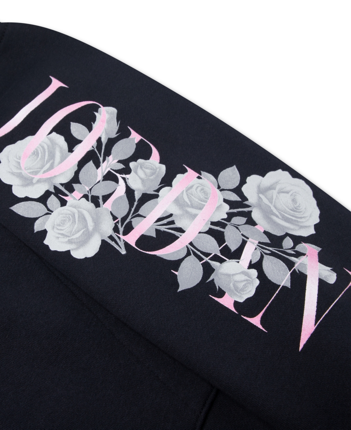Jordan Girls' 7-16 Floral Stack Pullover Hoodie