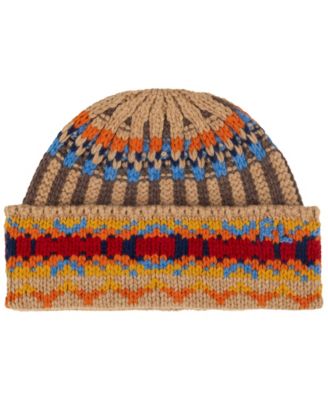Men's Geo Rib Beanie Hat