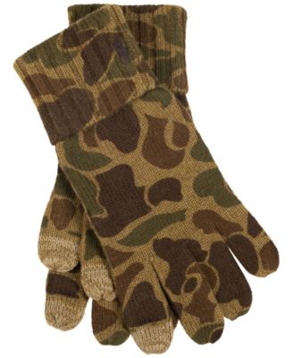 Men's Camo Touch Gloves