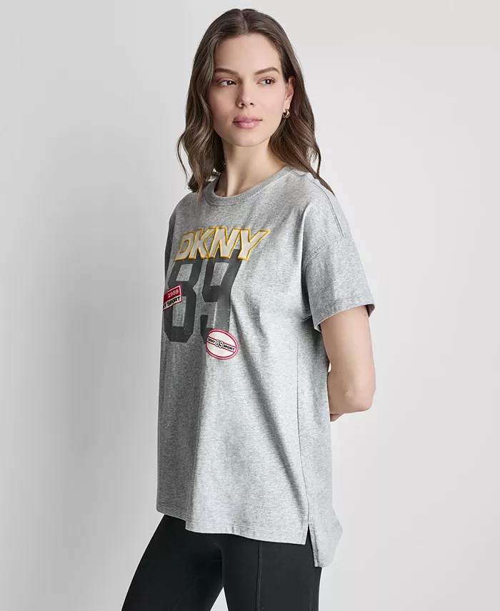 Women's Campus Patch Crewneck T-Shirt - thumbnail 4