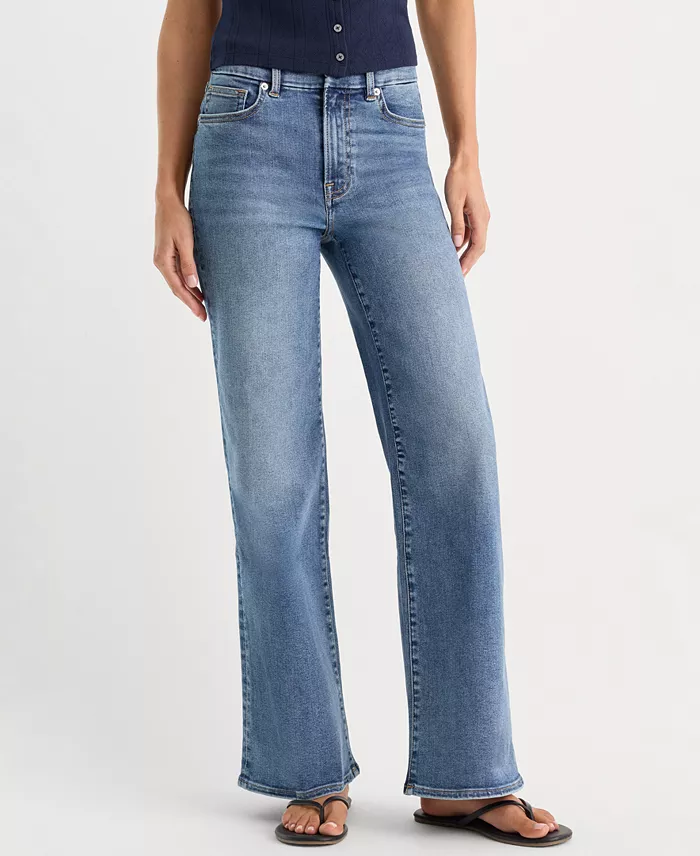 Women's Always Fits Slim Palazzo Jeans - thumbnail 7