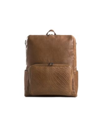 Saba Top Grain Leather Mini Backpack Shoulder Bag Purse