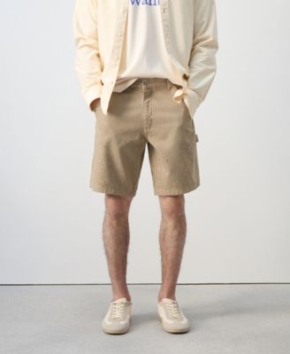 Men's Denim Relaxed-Fit 8.86" Bermuda Shorts