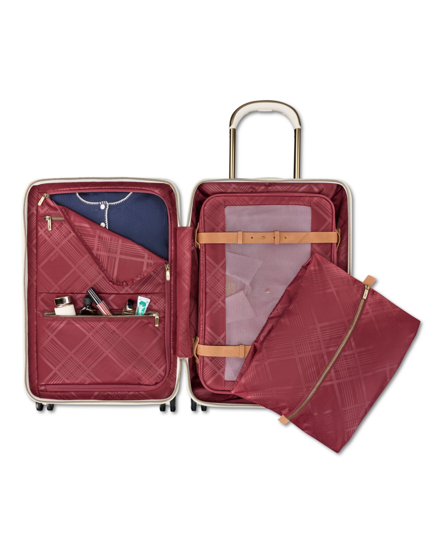 Чемодан Hartmann Reserve Carry-On Spinner Luggage, цвет: Экрю — фото 12