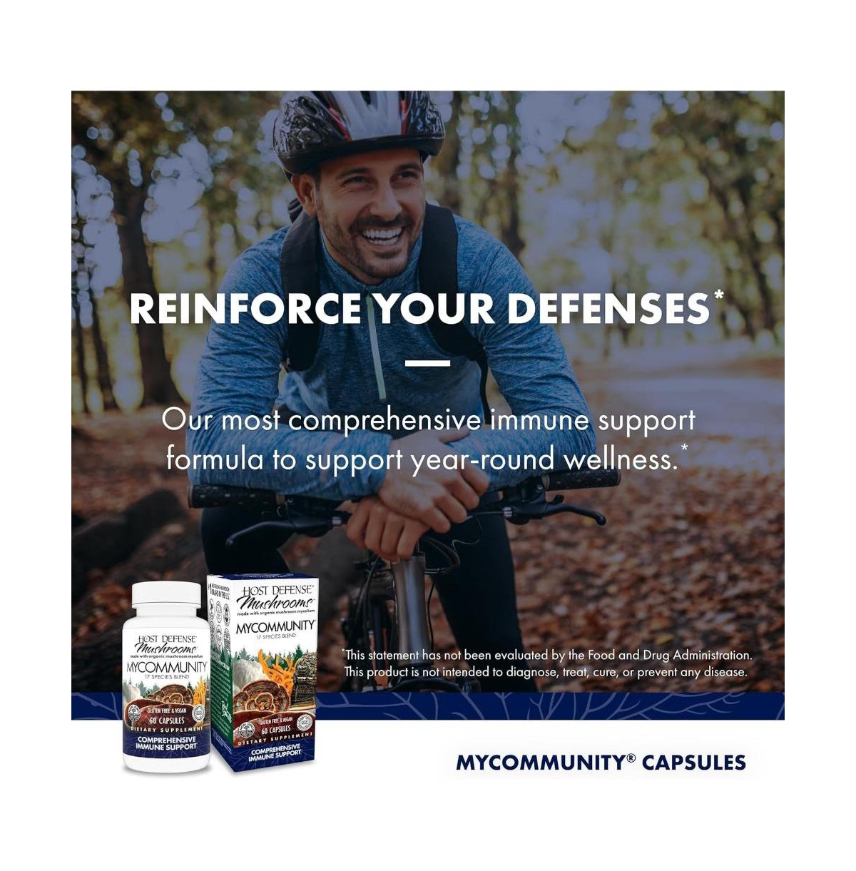 Host Defense MyCommunity Capsules