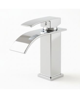 Single Handle Bathroom Faucet Lavatory Faucet Stainless Steel Single Hole-TP, Chrome