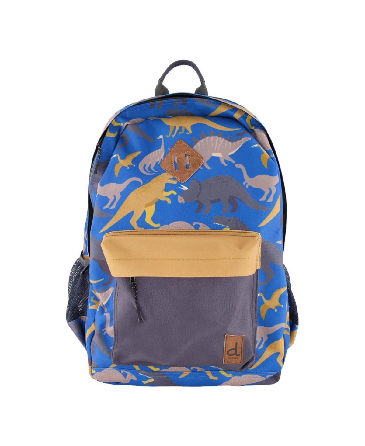 Deux par Deux Little Boy Dinosaur Durable Spacious Organized Backpack