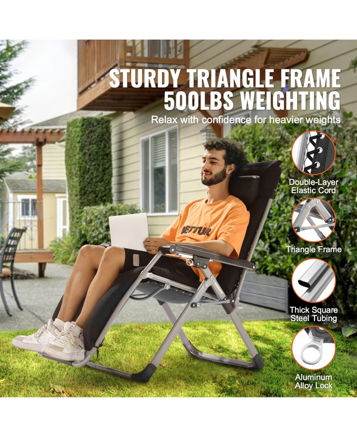 Cozito Zero Gravity Recliner Lounge Chair