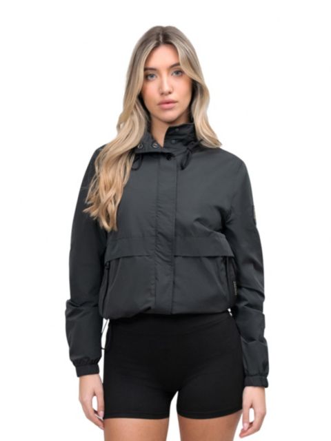 Женская куртка JACK1T Atlas Lightweight Windbreaker, цвет: Чёрный