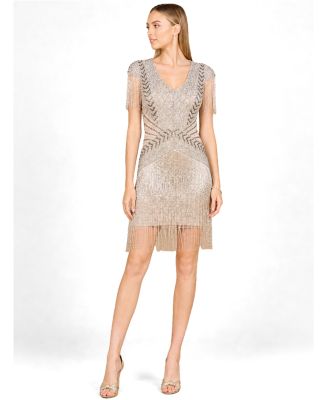 ladies flapper dresses Dress blue_quince