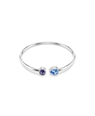 Rhodium-Plated Chroma Bangle Bracelet