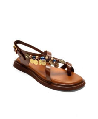 Women's Hush Leather Beaded Sandal