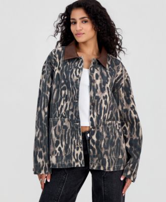 Juniors' Twill Barn Jacket