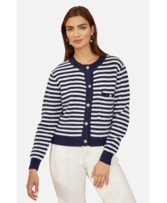 Women's Long Sleeve Knit Relaxed Fit Cardigan