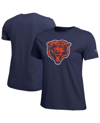 Women's Navy Chicago Bears Logo T-Shirt