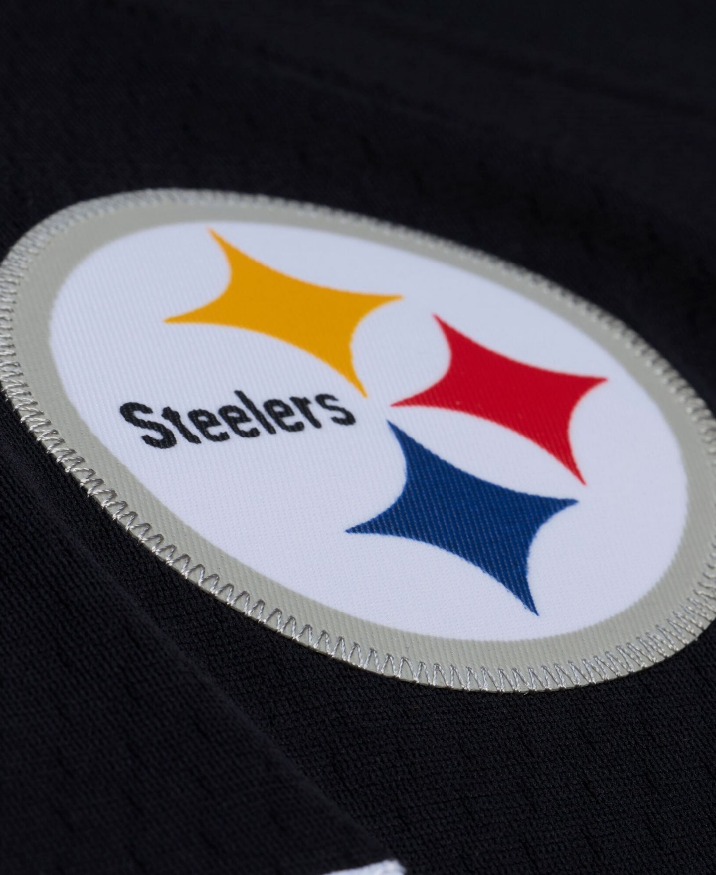 Мужской топ Mitchell & Ness Ben Roethlisberger Black Pittsburgh Steelers 2004 Big & Tall Legacy Retired Player Jersey — фото 5