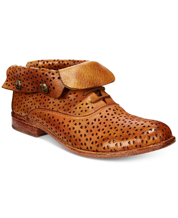 Patricia nash sabrina perforated ankle booties hotsell