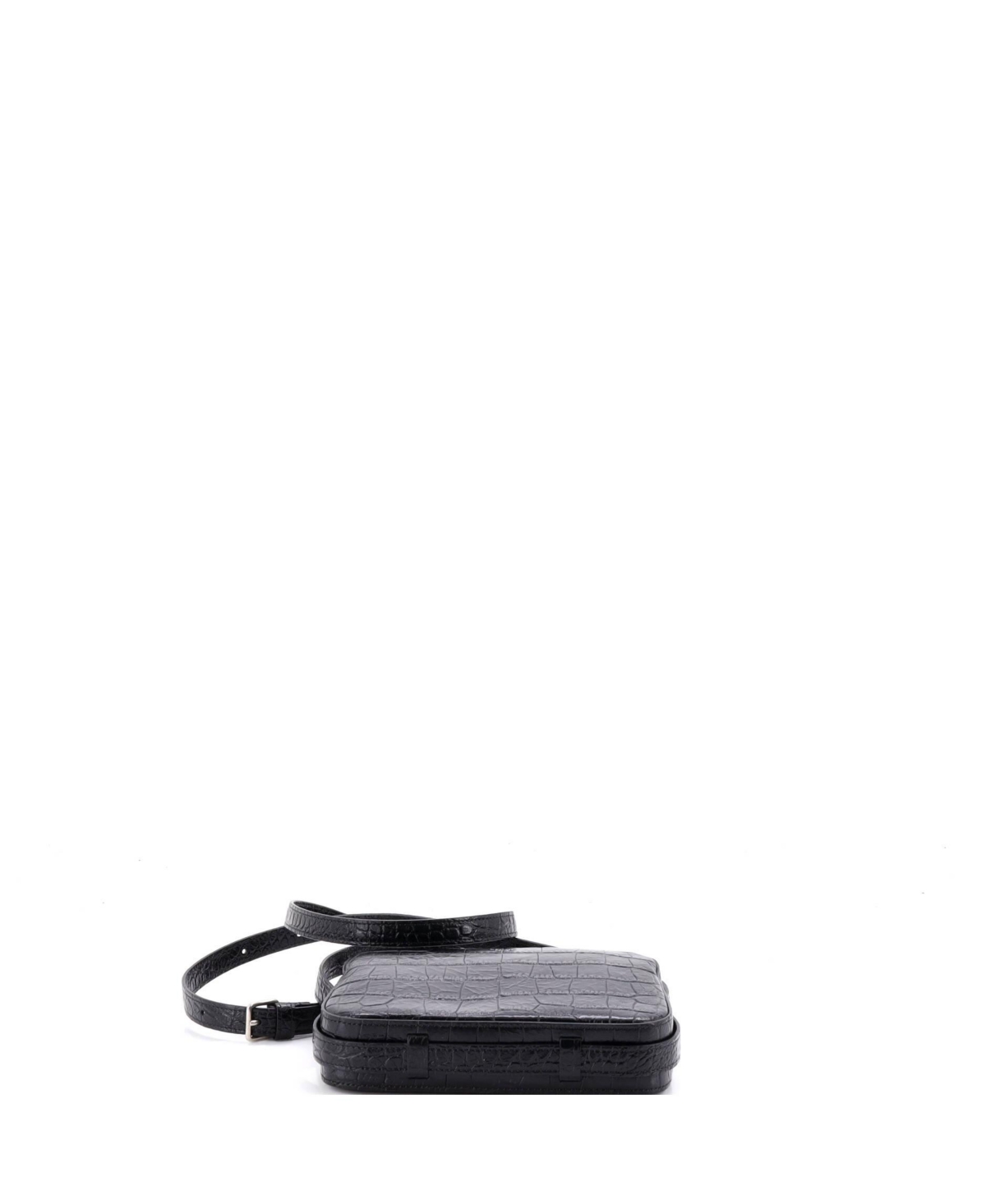 Pre-Owned Celine Mini Horizontal Phone Pouch Embossed Leather